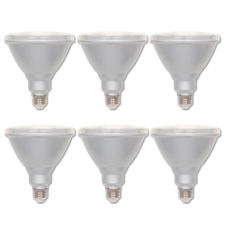 Bulb Flood LED Dimmablemable 15W 120V PAR38 5000K Day-Light E26 Med Base, 6PK